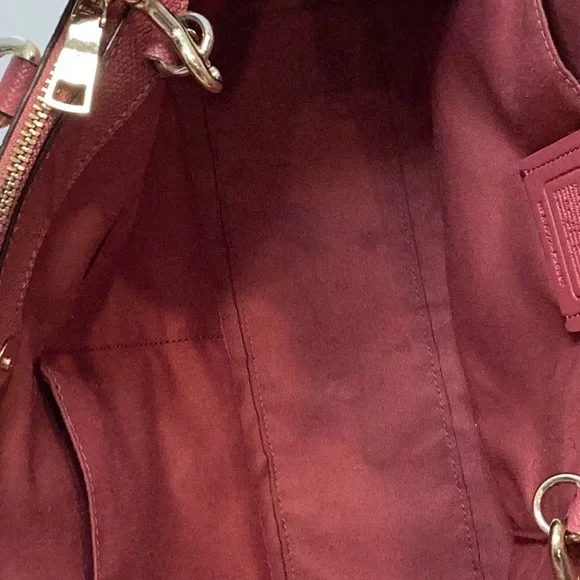 🍄 Coach Rose Leather Shoulder Bag - Picture 16 of 16